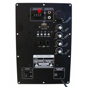 Part 120 Modulo Amplificatore Finale Audio USB MP3 Per Casse Acustiche Amplificate Attive Passive