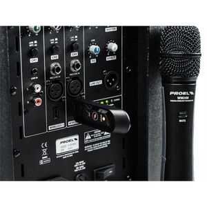 PROEL U24H Sistema Radio Microfonico Wireless Professionale USB 2.4GHz