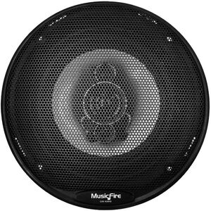 Coppia altoparlanti 3 vie per auto con griglia 6.5" 600W 165 mm.