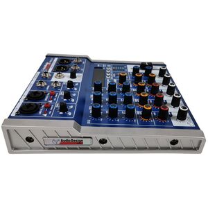 Audiodesign Pmx.211 Mixer Audio Professionale 2+1+1 Canali - Effetti DSP USB e Bluetooth