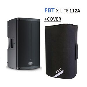 FBT Xlite 112A + COVER XL-C12 Cassa Amplificata Attiva Professionale 12" 1500W Bluetooth 5.0