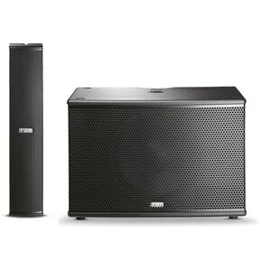 FBT VERTUS CS-1000 Impianto Audio Sistema a Colonna 1000W Subwoofer + Array