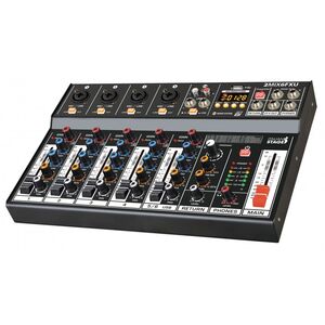 ITALIAN STAGE IS 2MIX6FXU MIXER AUDIO CON MULTIEFFETTI USB BLUETOOTH
