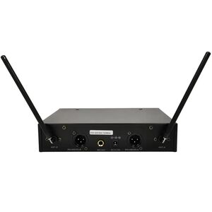AudioDesign PMU 212BP Radiomicrofoni Wireless UHF 2 Ch. + 2 Microfoni ad archetto con body pack