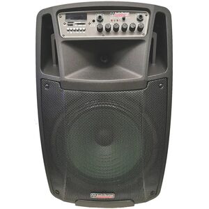 Audiodesign Pro M2 12W/L Cassa Attiva 12" 450w A Batteria Bluetooth USB MP3 + 2 Microfoni WI-FI UHF