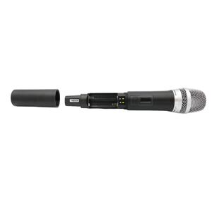 SINEXTESIS XT6PRO-2P Radiomicrofono Professionale UHF Doppio Palmare con sintonizzatore PLL (16+16 Canali)