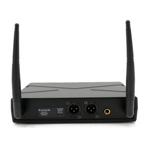 SINEXTESIS XT6PRO-2P Radiomicrofono Professionale UHF Doppio Palmare con sintonizzatore PLL (16+16 Canali)