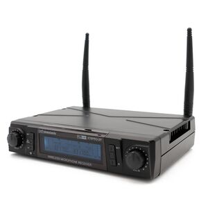 SINEXTESIS XT6PRO-2P Radiomicrofono Professionale UHF Doppio Palmare con sintonizzatore PLL (16+16 Canali)