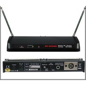 Energy WR-108DR Radio Microfono ad Archetto + Lavalier  Sistema Wireless WI-FI Diversity