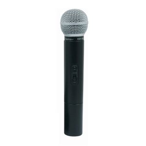 Energy KRU-302 Microfono wireless UHF due canali con gelato, archetto e Lavalier + Custodia Rigida
