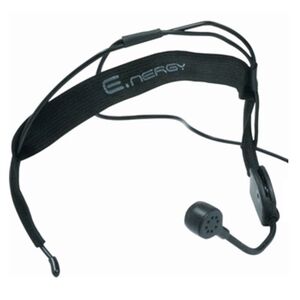Energy KRU-302 Microfono wireless UHF due canali con gelato, archetto e Lavalier + Custodia Rigida