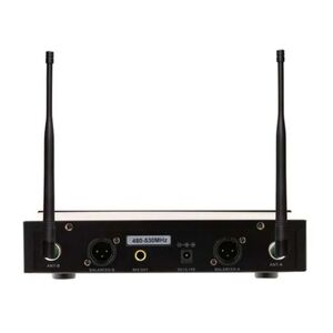 AudioDesign Pro PMU 2212 Sistema Radiomicrofono Wireless Professionale 100 +  100 Ch Uhf Con 2 Microfoni