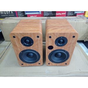 Casse Monitor Studio da Scaffale MP3 Bluetooth 2 Vie Ciliegio