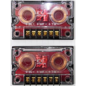 ICE Power IP-SC600 Kit Altoparlanti 2 Vie 6,5" Woofer + Tweteer + Filtri Crossover 450W