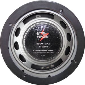 ICE Power IP-SC600 Kit Altoparlanti 2 Vie 6,5" Woofer + Tweteer + Filtri Crossover 450W