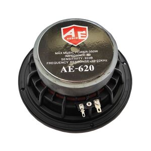 AE-Audio AE-620 Mid Woofer Altoparlante in Carbonio Medio Basso 6.5" 4 Ohm 350W
