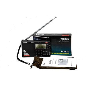 TECSUN PL-330 FV3306 Mini Ricevitore portatile SSB /FM/AM DSP ETM ATS MW SW World Band Radio Stereo