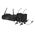 PROEL WM202DH Dual Radio Microfono Wireless UHF Professionale ad Archetto Doppio
