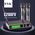 EYK Microfoni Professionali Wireless UHF frequenza regolabile 200 Canali con Equalizzatore ed Echo