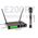 EYK Microfoni Professionali Wireless UHF frequenza regolabile 200 Canali con Equalizzatore ed Echo