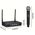 COPPIA MICROFONI WIRELESS PROFESSIONALI UHF GELATI RICARICABILI A BATTERIE