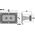 PT-177 Tweeter Piezo Doppio Driver a tromba esponenziale x hi-fi car e casse acustiche