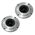 TW-200 Coppia di tweeter a compressione in metallo da 100mm 200W MAX 99dB