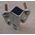TS12 STAFFA ADATTATORE PER ANTENNA A PALO TIPO LEMM GP V3 V8 VIMER