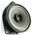ALTOPARLANTE AUTO DI SERIE INCASSO CON ADATTATORE 150W 4 Ohm 6,5" 16,5 cm