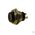 PULSANTE CROMATO PROFESSIONALE TASTO NERO NORMALMENTE APERTO 3A FORO 16mm 12V