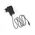 XT VT-302 PA Radiomicrofono Wireless VHF Doppio, Palmare + Bodypack + Archetto