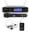 XT VT-302 PA Radiomicrofono Wireless VHF Doppio, Palmare + Bodypack + Archetto