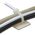 Passante Adesivo Reggi Cavi 30x30mm per Fascette 10 Pz