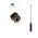 HSMA-3M ANTENNA PER PORTATILI VHF/UHF 144 430 Mhz Attacco SMA Maschio