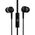 Auricolari Motorola Mod.Pace105 colore Nero con Microfono jack 3,5mm