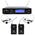 XT VT-302 AA Radiomicrofono VHF Doppio Bodypack + Archetto