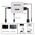 Convertitore da VGA + audio a HDMI 1080p