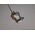 T-1 Staffa a braccio da balcone o palo per antenna CB VHF UHF con foro per attacco PL UHF 259