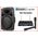 K-122 SET KARAOKE CASSA ATTIVA 12" BLUETOOTH MP3 USB-SD + MICROFONI WIRELESS