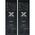 FBT X-lite 112A V2 + COVER XL-C12 Coppia Casse Amplificate Attive Professionali 12" 3000W Bluetooth 5.0