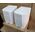 Madison MAD-4WH Diffusori da Scaffale Coppia Casse Acustiche 60W 4 Ohm Bianche