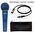 EIKON By Proel DM800BL Microfono Dinamico Voce Color Blue