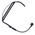 ENERGY HM-26L MICROFONO RICAMBIO HEADSET ARCHETTO ATTACCO MINI JACK STEREO TRS 3,5 mm
