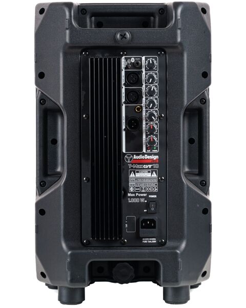 Audiodesign Pro T-Max Evo 10 Cassa Amplificata Attiva 1000W Bluetooth