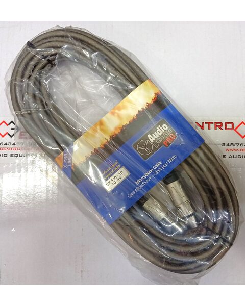 AudioDesign PRO VX 110-10 Cavo Audio XLR Cannon Maschio Femmina 10 Metri