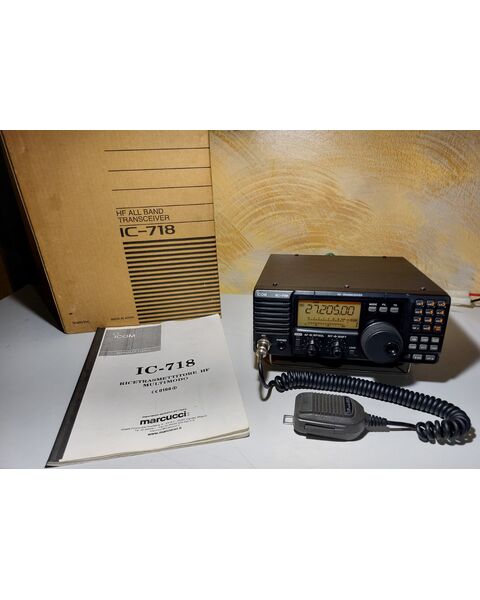 ICOM IC-718 RADIO BASE HF 100W
