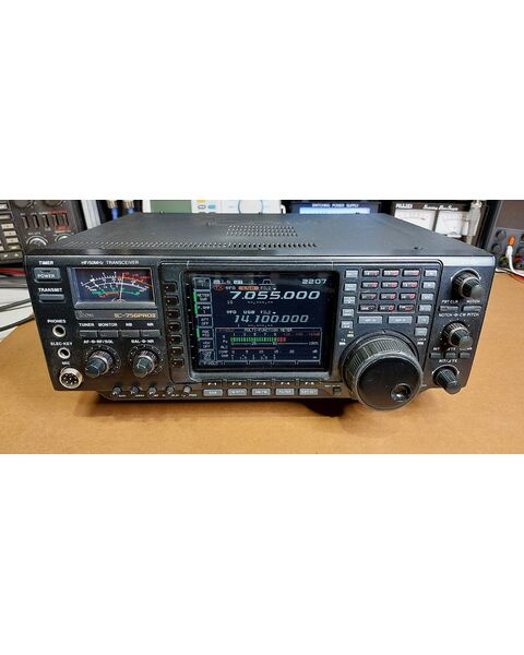 ICOM IC-756PROII Radio Base HF/50 Mhz 100W