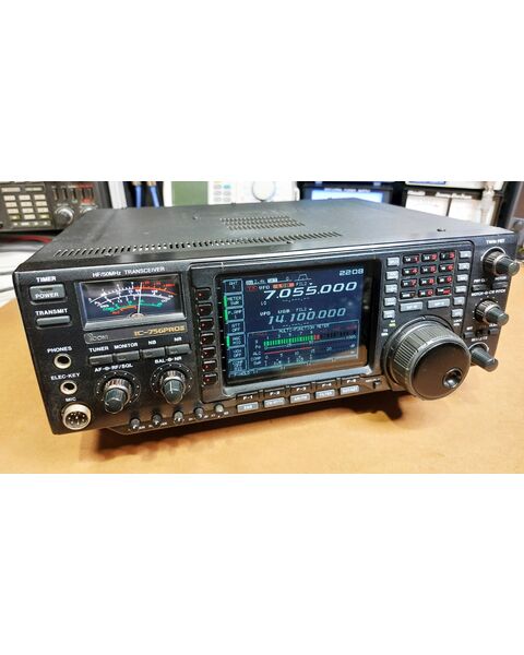 ICOM IC-756PROII Radio Base HF/50 Mhz 100W