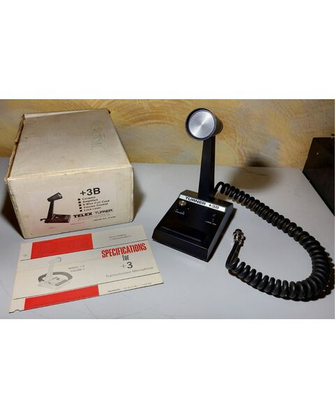 Tarner + 3B Microfono da Tavolo per Radio CB - HF - VHF