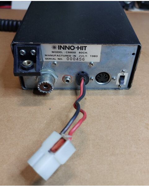 INNO-HIT CB-800 Radio Veicolare CB 80 CH AM/FM